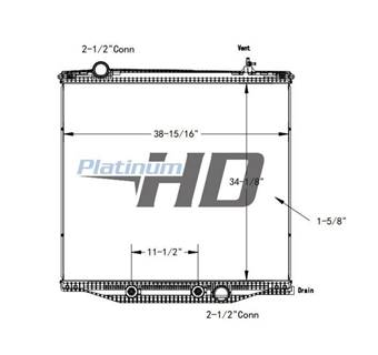 New Aftermarket International LT Radiator