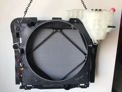 NTO International Paystar Radiator Cooling Pack w/ 11.5-inch Oil Cooler, Fan Shroud, Coolant Reservoir, Charge Air Cooler, A/C Condenser, Low-Temperature Radiator