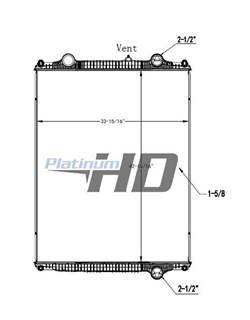 New Aftermarket Peterbilt 579 Next Gen Radiator