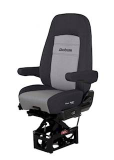 New Aftermarket Bostrom Pro Ride Cloth Black/Gray High-Back Seat