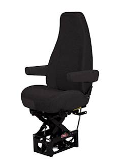 New Aftermarket Bostrom T-Series Black Cloth High-Back Seat