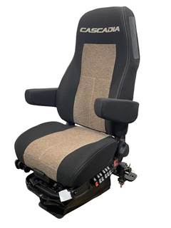 NTO Freightliner Cascadia Cloth Black/Tan Seat