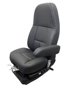 New Sears Seating Black Leather Captain Seat w/ LH Arm Rest