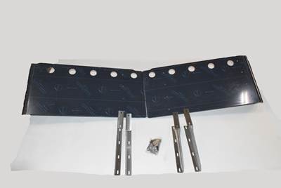 New Aftermarket Freightliner Cascadia 18" Drop visor w/10-2" Light Holes