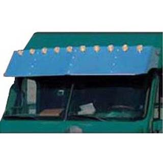 New Aftermarket Freightliner Century Class 18" Drop Visor w/10-2" Light Holes