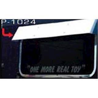 New Aftermarket Peterbilt Rear Window bowtie Visor