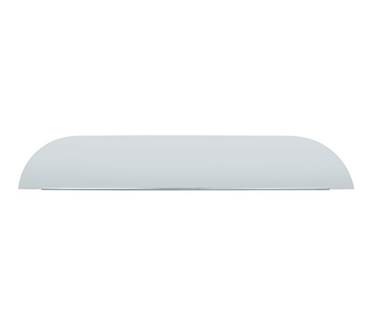 New Aftermarket Peterbilt 379 Stainless Steel Chopped Window Visor Set