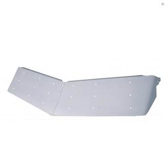 New Aftermarket Peterbilt 379 14" S.S. Exterior Drop Visor