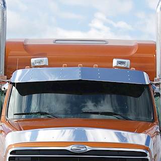 New Aftermarket Sterling A9500 14" Drop Visor