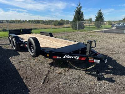 LIBERTY 20' 15,400 LB Equipment Trailer LE14K83X17+3B8BAR Tag Trailer