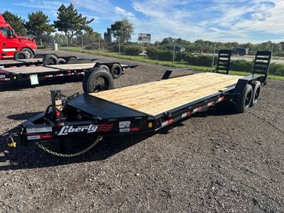 LIBERTY 22' 17,500 LB Equipment Trailer LE16K83X19+3B8KR Tag Trailer