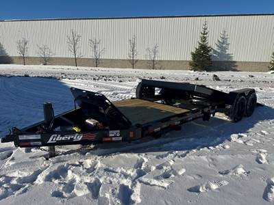 LIBERTY 22' Hydraulic Power Tilt Trailer LT16K83X22SPB8HYJKTILT Tilt Trailer
