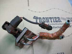 Used Cummins ISX EGR Sensor/Valve Bracket W/Tubes