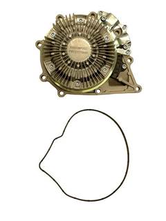 New Aftermarket Detroit Diesel DD15 Variable Water Pump w/8 Groove Pulley