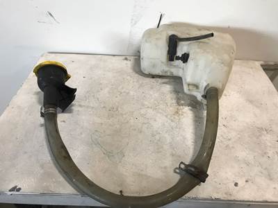 Used Western Star 5700 Washer Solvent Reservoir w/ Cap, Level Sensor, Fluid Pump, Filler Neck and Connecting Tube