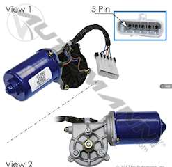 New Freightliner Cascadia Wiper Motor