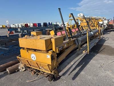 1997 Allen Engineering Triple Roller Tube Concrete Screed/Paver 24 ft