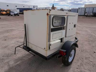 Coleman 21KVA Enclosed Car Carrier Trailer