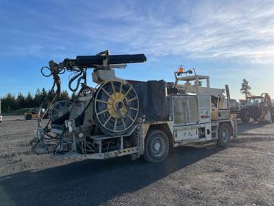 2016 Normet Spraymec 8100 VC 4X4 Electro-Hydraulic Concrete Sprayer For ...
