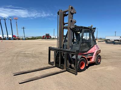 Linde H80 Pneumatic Tire Forklift
