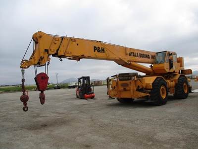 P&H OMEGA 65 65-Ton Rough Terrain Crane