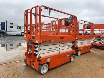 Snorkel S4726E Scissor Lift - 26ft Working Height
