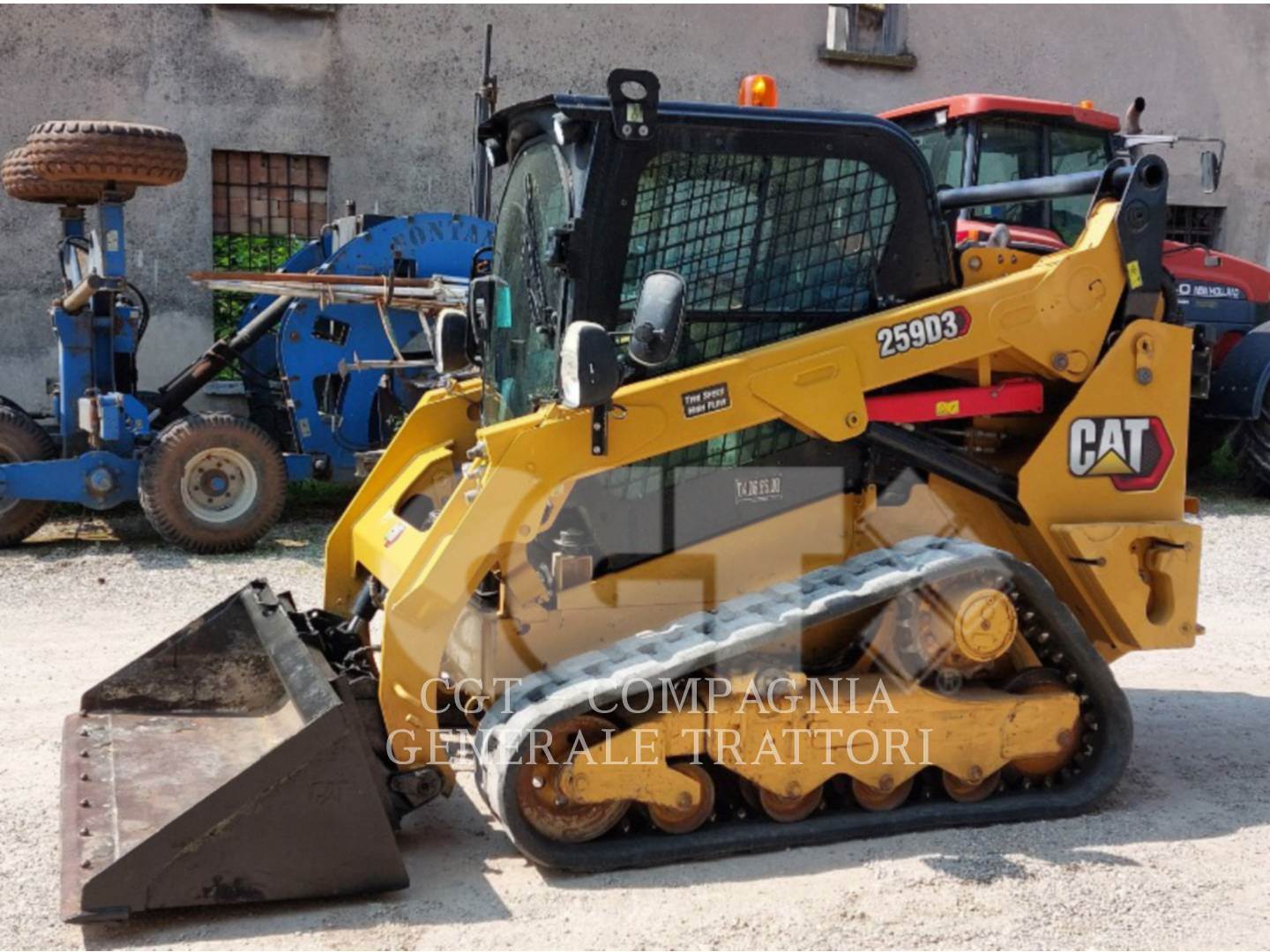2019 Caterpillar 259d3 Tracked Skid Steer For Sale 1 422 Hours