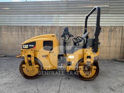 Caterpillar CB34B Smooth Drum Roller Compactor