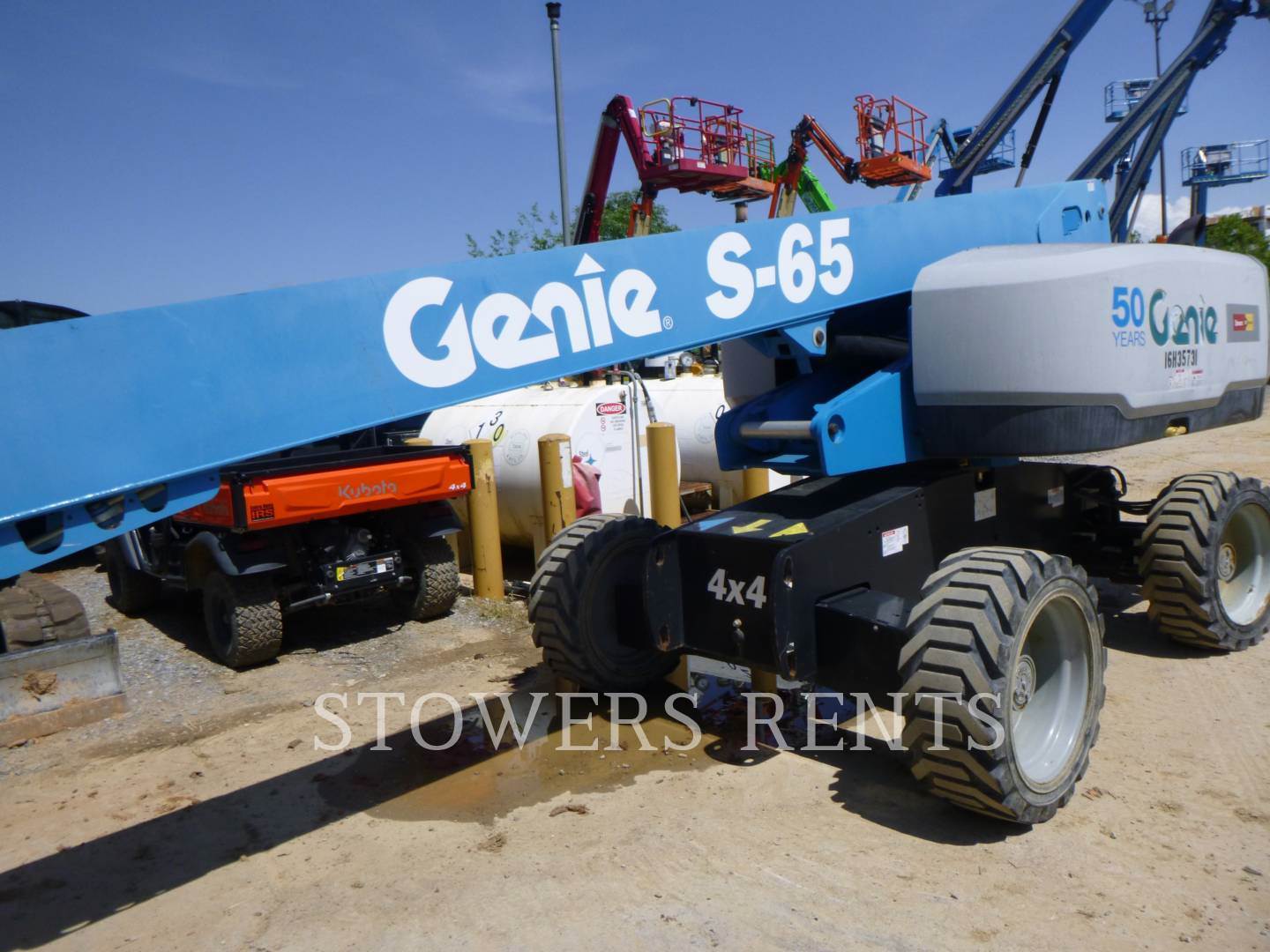 2016 Genie S65 Boom Lift For Sale, 3,536 Hours Knoxville, TN
