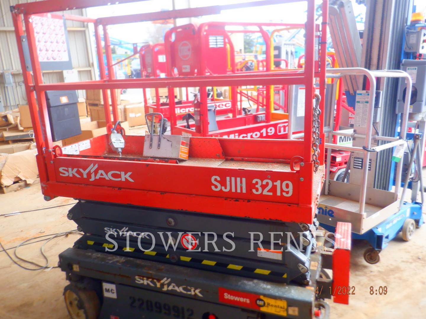 2016 Skyjack 1932E Scissor Lift For Sale, 178 Hours Knoxville, TN