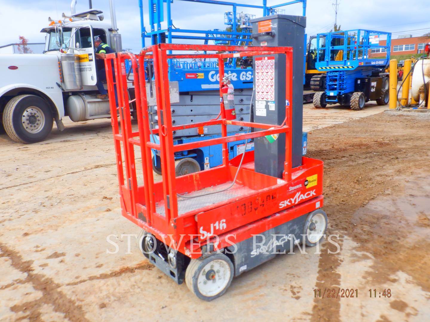 2016 Skyjack SJ16 Scissor Lift For Sale, 177 Hours Knoxville, TN