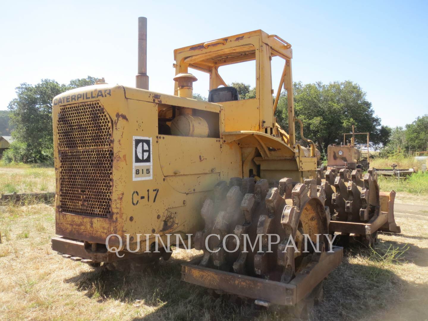 1973 Caterpillar 815 Soil Compactor For Sale Fresno, CA CU0000860