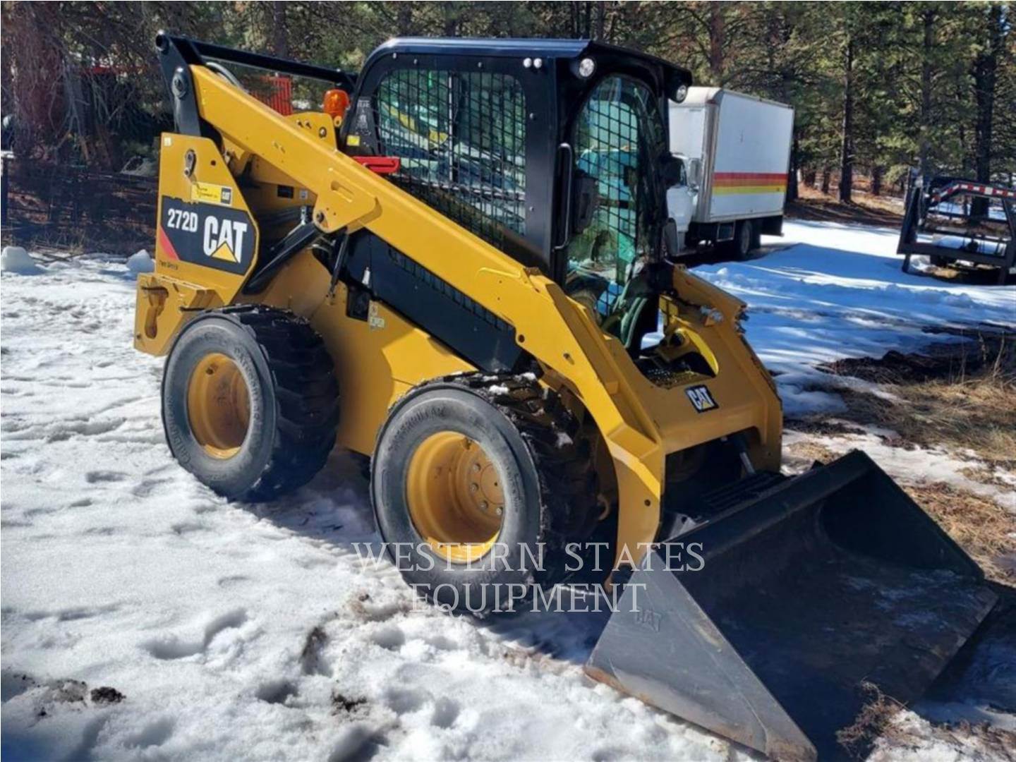 2015 Caterpillar 272D Skid Steer For Sale, 732 Hours Kalispell, MT