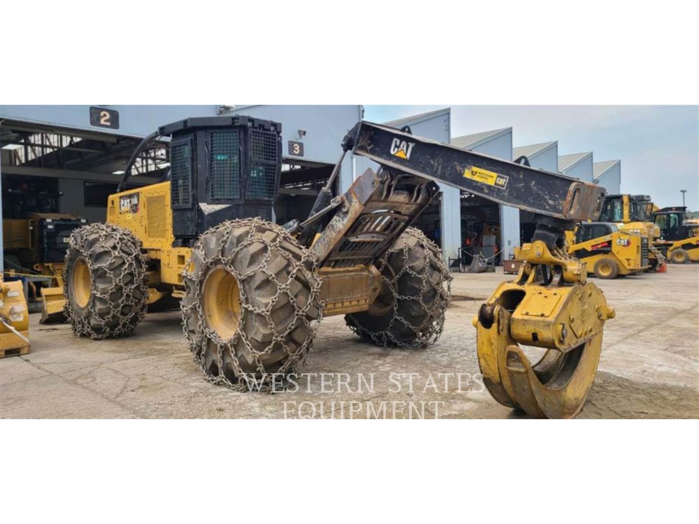 2018 Caterpillar 555D Skidder For Sale, 5,515 Hours | Hayden, ID | E0111657  | MyLittleSalesman.com