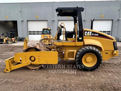 2006 Caterpillar CP433E Smooth Drum Roller Compactor For Sale, 3,388 ...