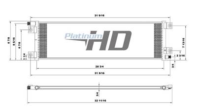 Peterbilt 379 A/C Condenser