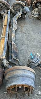 Eaton 1202TB105-1 Twin Pin Front Axle 
Spring center 33"
Drum brakes
OEM#
