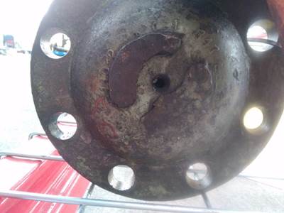 Good used condition, 42 9/16" length, 2 5/16" diameter, 46 spline, 8 3/8" flange