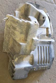 Left side fender / splash guard. In good condition with normal signs of wear,