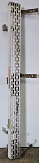 Step pulled from unknown truck. Measures: 62" end to end. Used condition. See