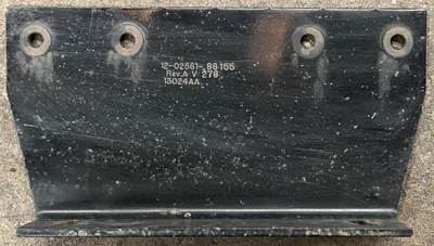 Plate-bearing , center-bearing midship bracket pulled from a  PACCAR truck.