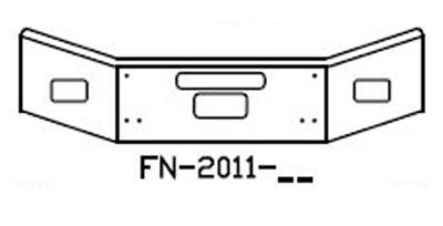 Kenworth T800 Front Bumper