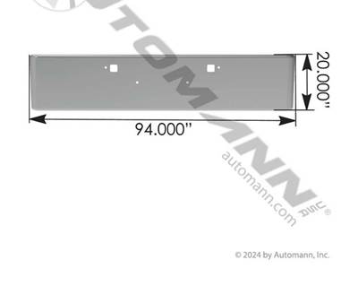 Peterbilt 389 Front Bumper