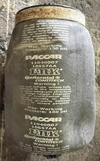 ContiTech cab air spring/ air bag pulled from a PACCAR truck.  OEM P/N 11040007 