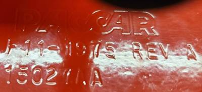 Coolant splitter valve with hose clamps pulled from a PACCAR truck. Item is in