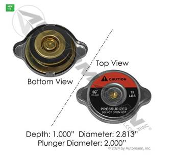 Paccar	RC1540	Radiator Cap 15LB