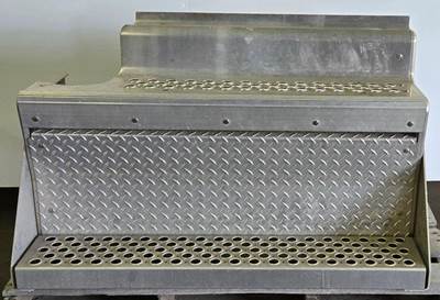 DPF cover off a Kenworth, unknown model. Used condition. 42" end to end. See