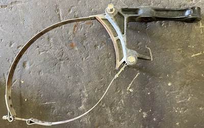 DPF bracket pulled from a PACCAR. Bracket is in good used condition, see