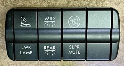 Freightliner Cascadia Dashboard Switch