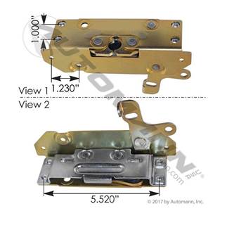 Peterbilt Left Front Door Assembly